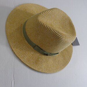 One Fresh Hat Brand Natural Straw Sun Hat Size XL-M